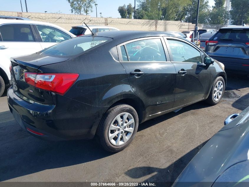 2013 KIA RIO LX - KNADM4A35D6230140