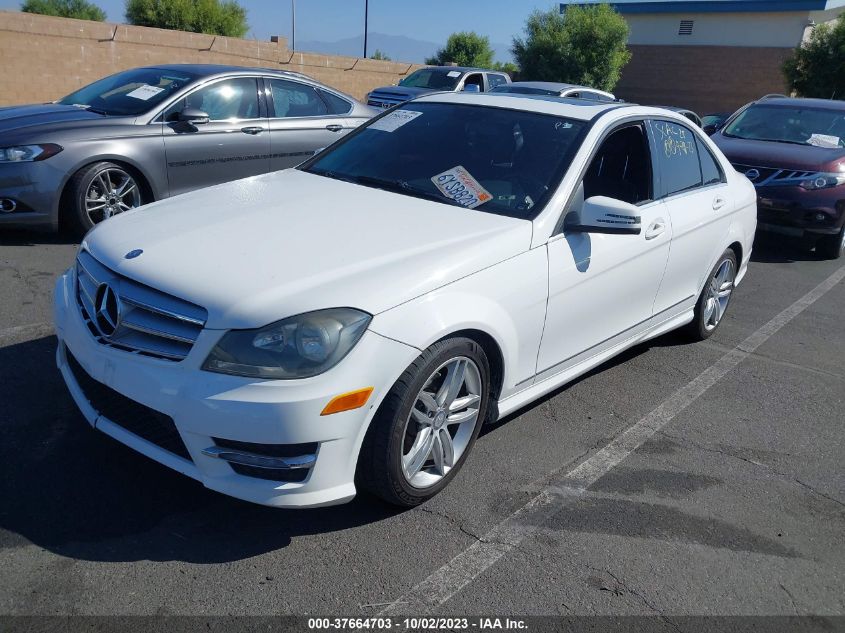 2013 MERCEDES-BENZ C-CLASS C 250 - WDDGF4HB5DA776558