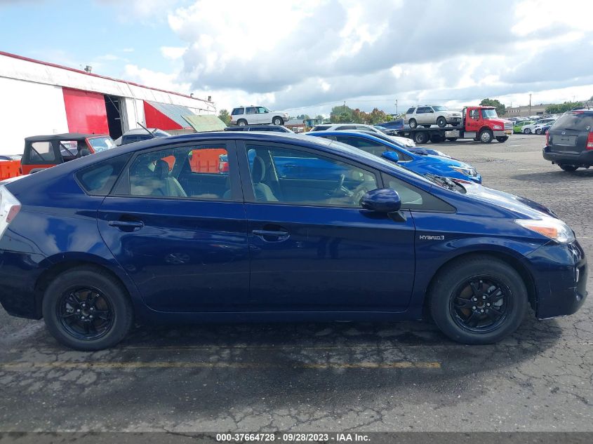 2013 TOYOTA PRIUS ONE/TWO/THREE/FOUR/FIVE - JTDKN3DU4D1728428