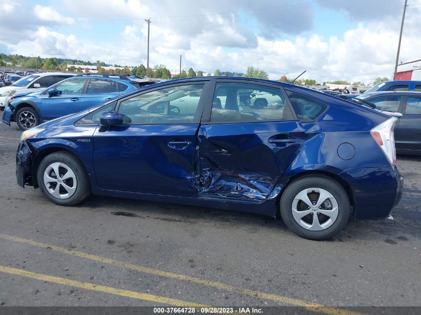 2013 TOYOTA PRIUS ONE/TWO/THREE/FOUR/FIVE - JTDKN3DU4D1728428