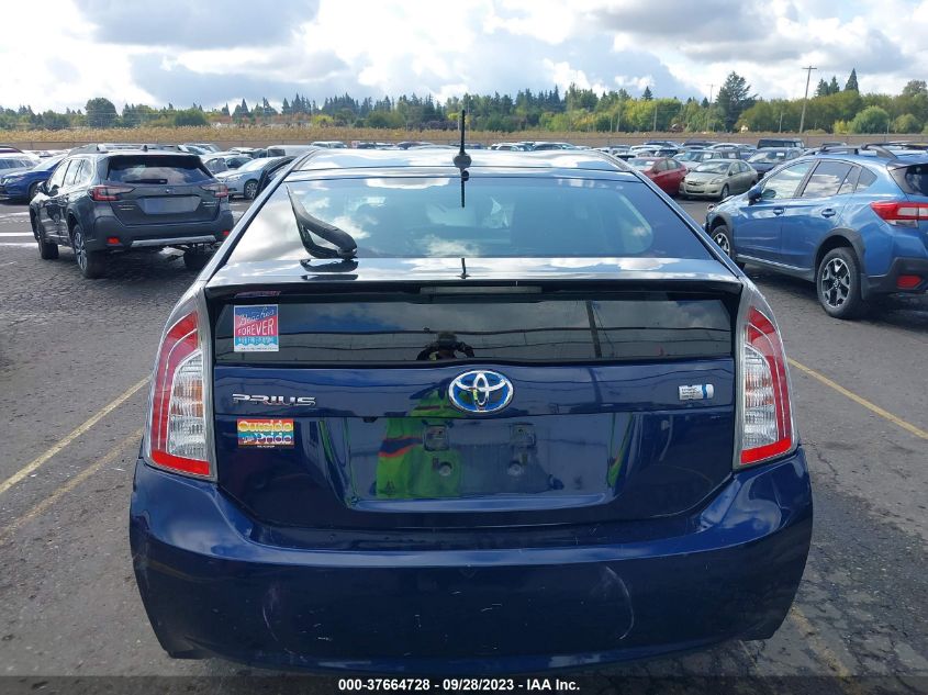 2013 TOYOTA PRIUS ONE/TWO/THREE/FOUR/FIVE - JTDKN3DU4D1728428