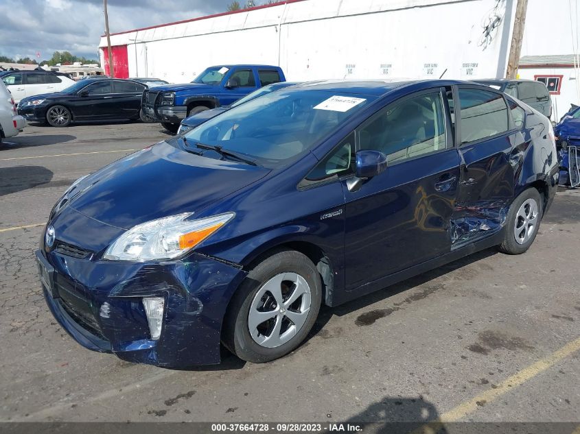 2013 TOYOTA PRIUS ONE/TWO/THREE/FOUR/FIVE - JTDKN3DU4D1728428