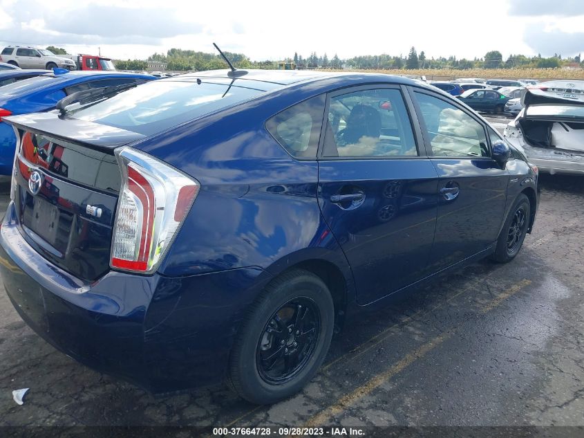 2013 TOYOTA PRIUS ONE/TWO/THREE/FOUR/FIVE - JTDKN3DU4D1728428
