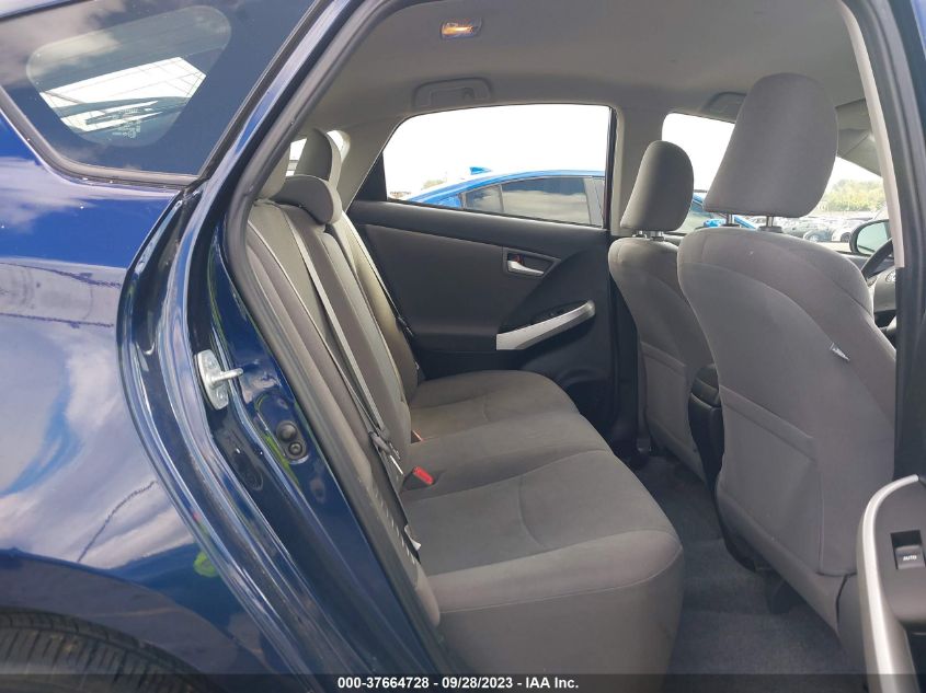 2013 TOYOTA PRIUS ONE/TWO/THREE/FOUR/FIVE - JTDKN3DU4D1728428