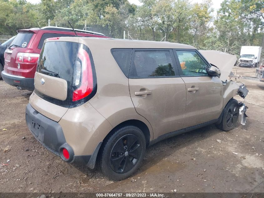 2014 KIA SOUL BASE - KNDJN2A27E7054654