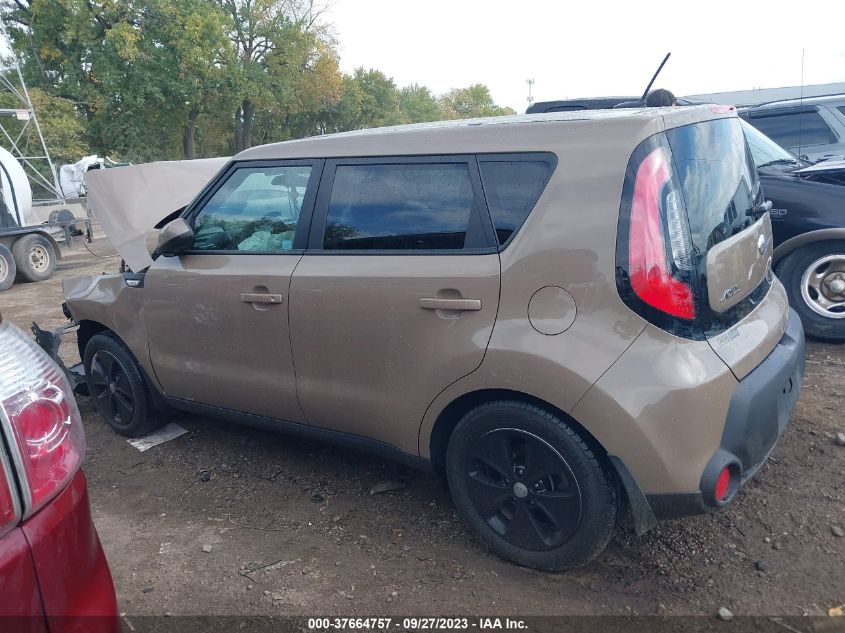 2014 KIA SOUL BASE - KNDJN2A27E7054654