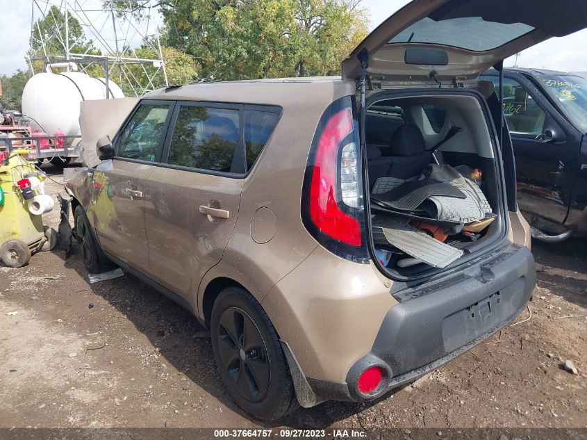 2014 KIA SOUL BASE - KNDJN2A27E7054654