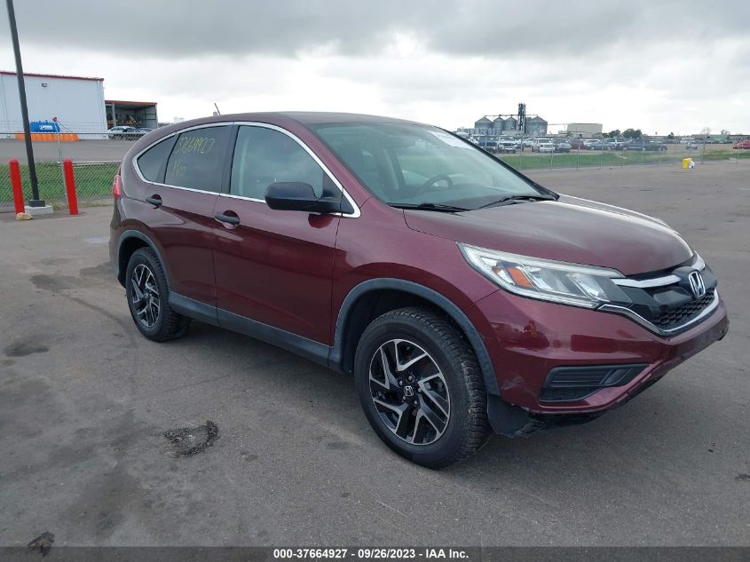 2016 HONDA CR-V SE - 2HKRM4H40GH607331