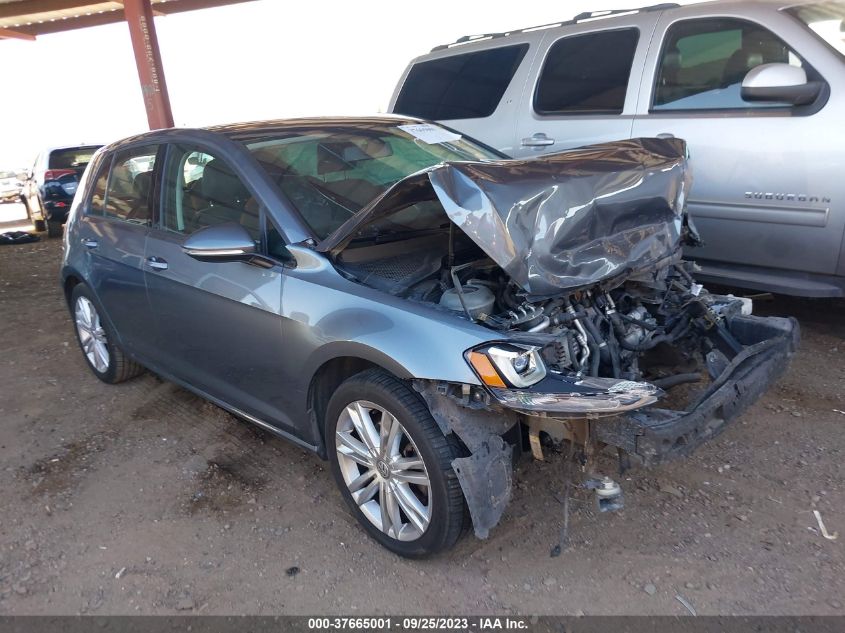 2015 VOLKSWAGEN GOLF TDI SE - 3VWRA7AU3FM046312