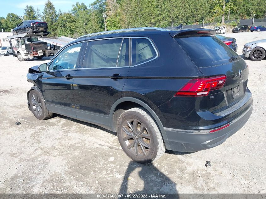 2022 VOLKSWAGEN TIGUAN SE - 3VV2B7AX0NM130499