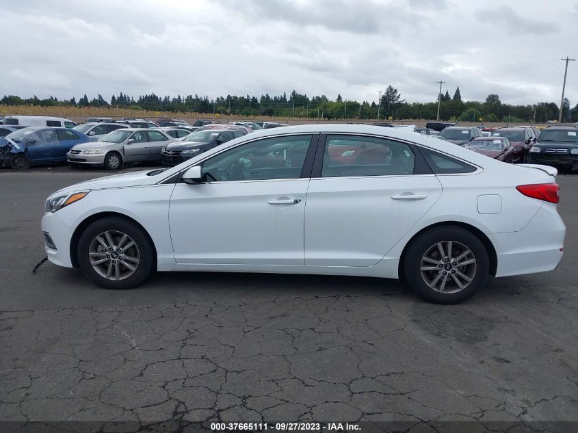 2017 HYUNDAI SONATA 2.4L - 5NPE24AF5HH462644