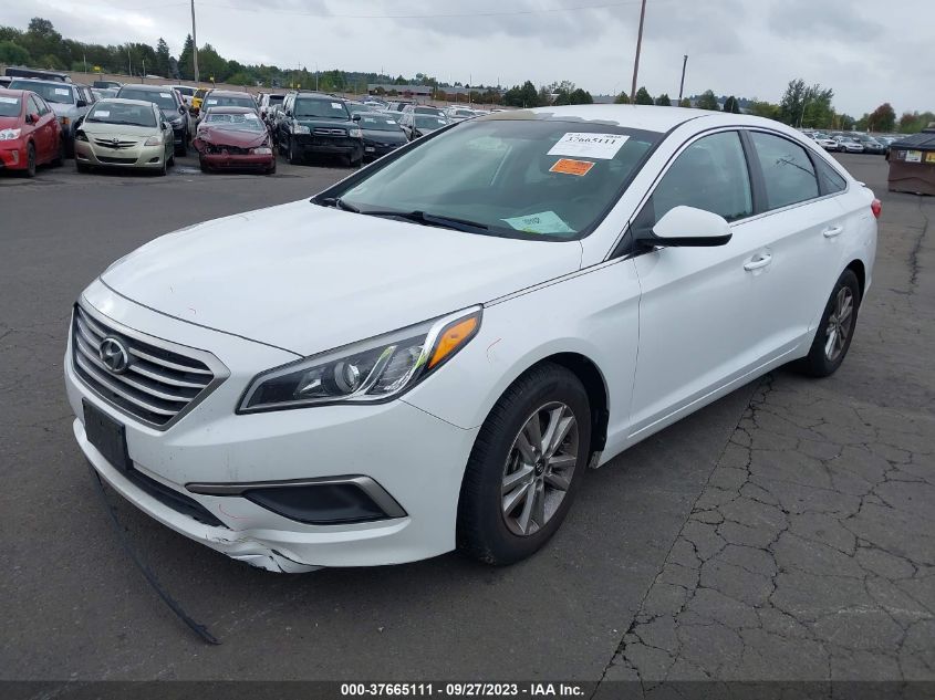 2017 HYUNDAI SONATA 2.4L - 5NPE24AF5HH462644