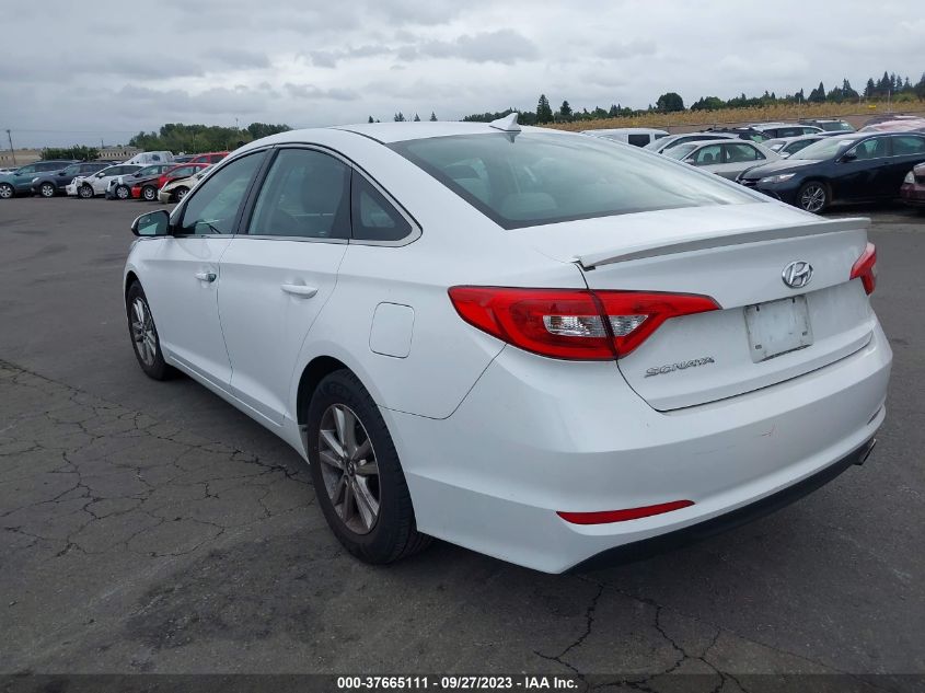 2017 HYUNDAI SONATA 2.4L - 5NPE24AF5HH462644