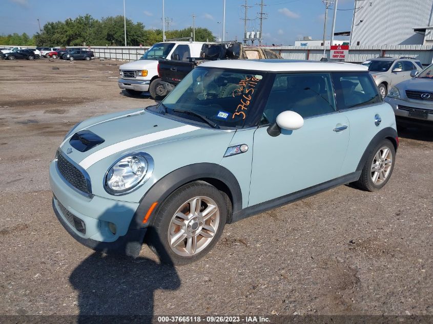 2013 MINI COOPER HARDTOP S WMWSV3C51DT393253