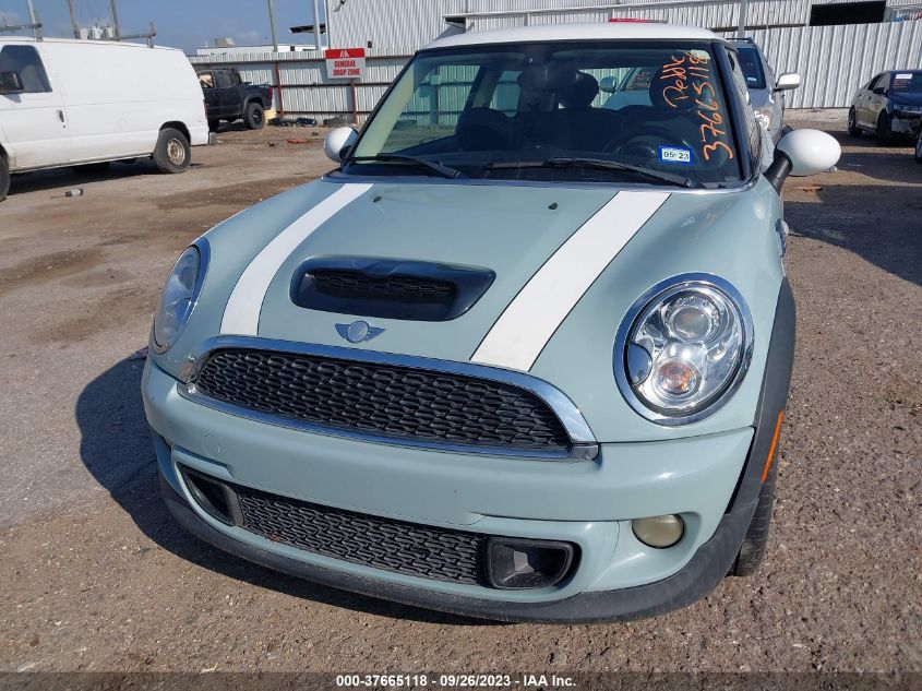 2013 MINI COOPER HARDTOP S WMWSV3C51DT393253