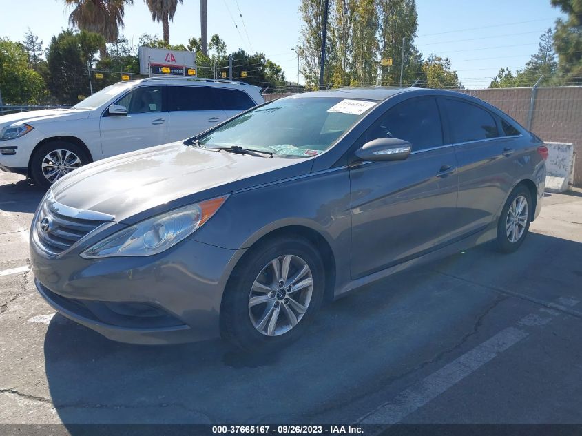 2014 HYUNDAI SONATA GLS - 5NPEB4AC1EH914882