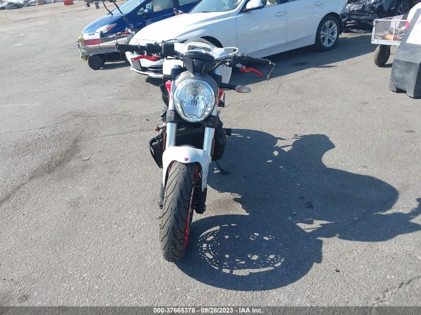 2016 DUCATI MONSTER 821 ZDM1RBTS4GB017518
