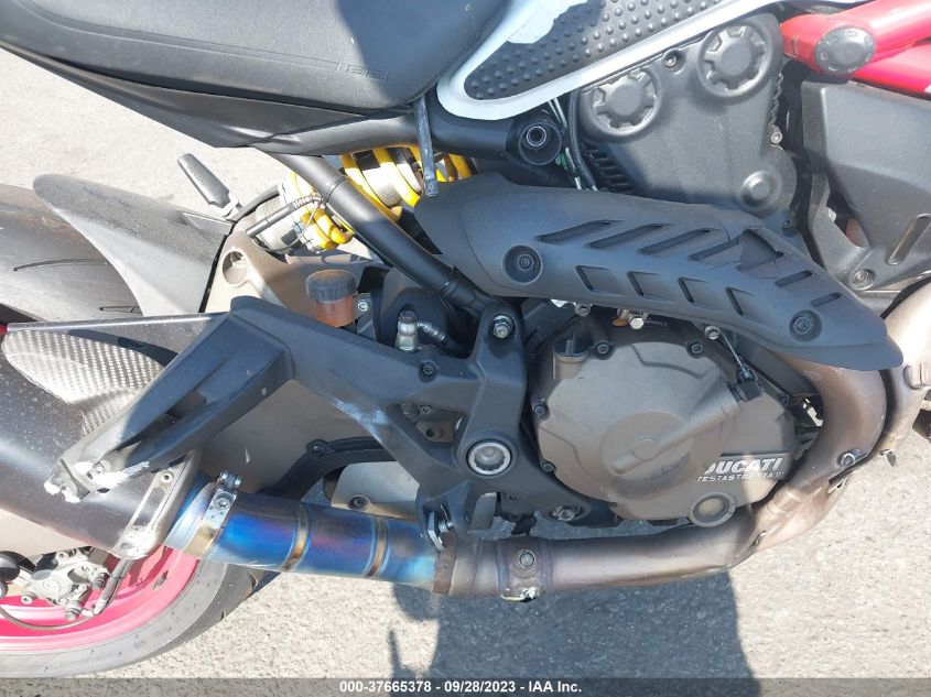 2016 DUCATI MONSTER 821 ZDM1RBTS4GB017518