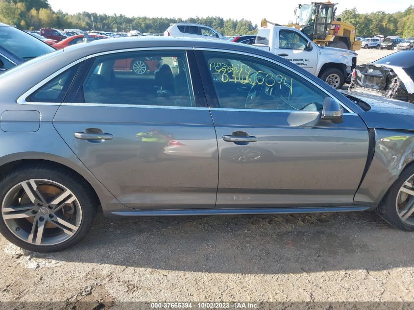 2018 AUDI A4 PREMIUM PLUS - WAUENAF42JA028091