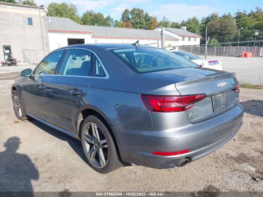 2018 AUDI A4 PREMIUM PLUS - WAUENAF42JA028091