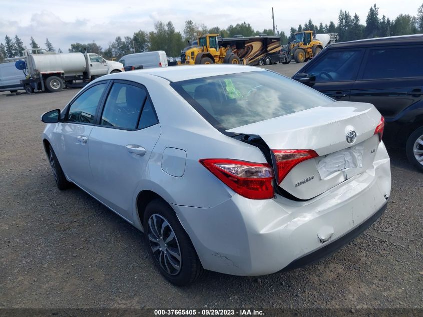 2017 TOYOTA COROLLA L/LE/XLE/SE - 5YFBURHEXHP728766