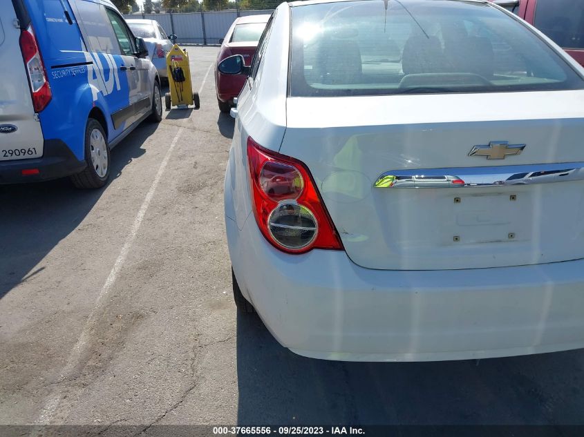 2013 CHEVROLET SONIC LT - 1G1JC5SH6D4118038
