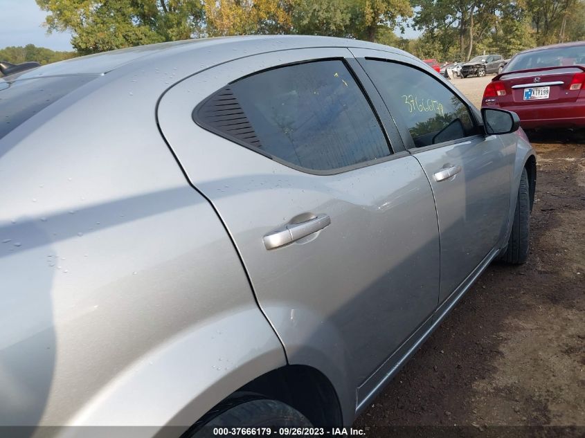 2013 DODGE AVENGER SE - 1C3CDZAB7DN540478