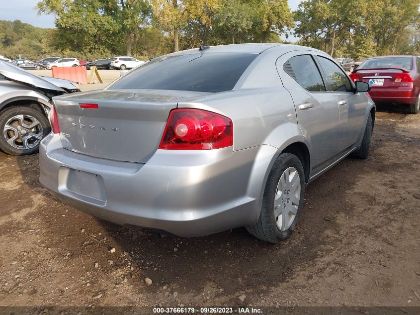 2013 DODGE AVENGER SE - 1C3CDZAB7DN540478