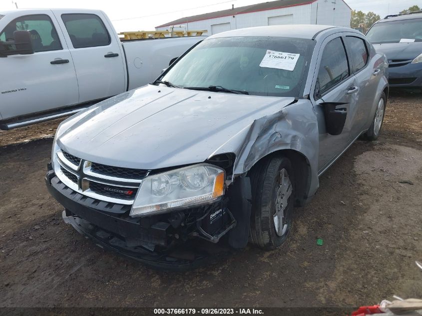 2013 DODGE AVENGER SE - 1C3CDZAB7DN540478
