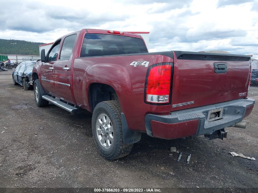 2013 GMC SIERRA 2500HD DENALI - 1GT125E85DF119594