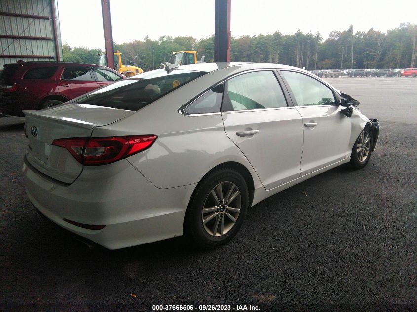 2017 HYUNDAI SONATA 2.4L - 5NPE24AF7HH594529