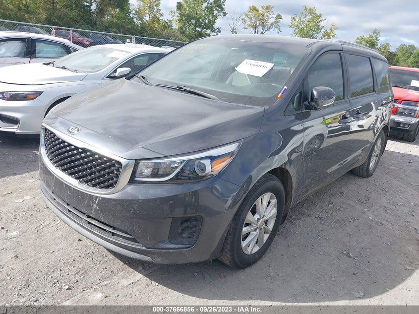 2016 KIA SEDONA LX VIN: KNDMB5C12G6146470