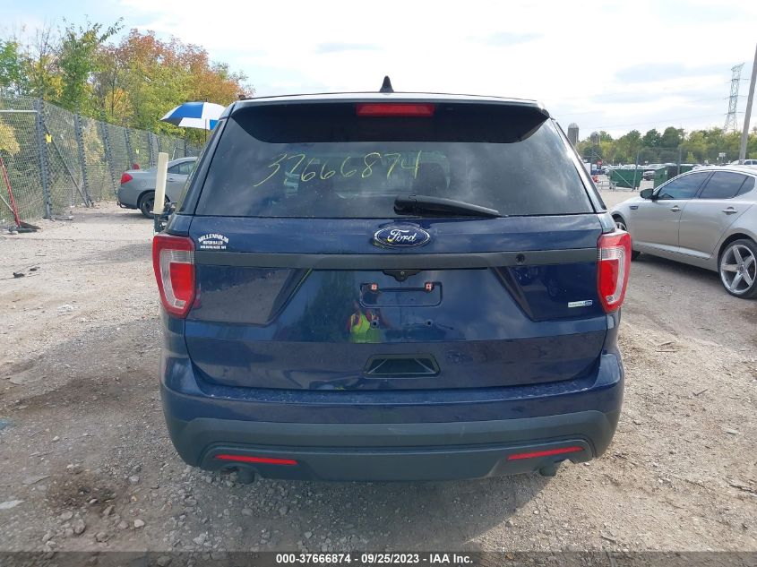 2016 FORD UTILITY POLICE 1FM5K8AR9GGC08337
