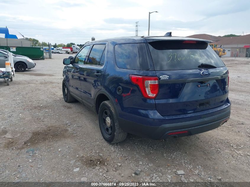 2016 FORD UTILITY POLICE 1FM5K8AR9GGC08337