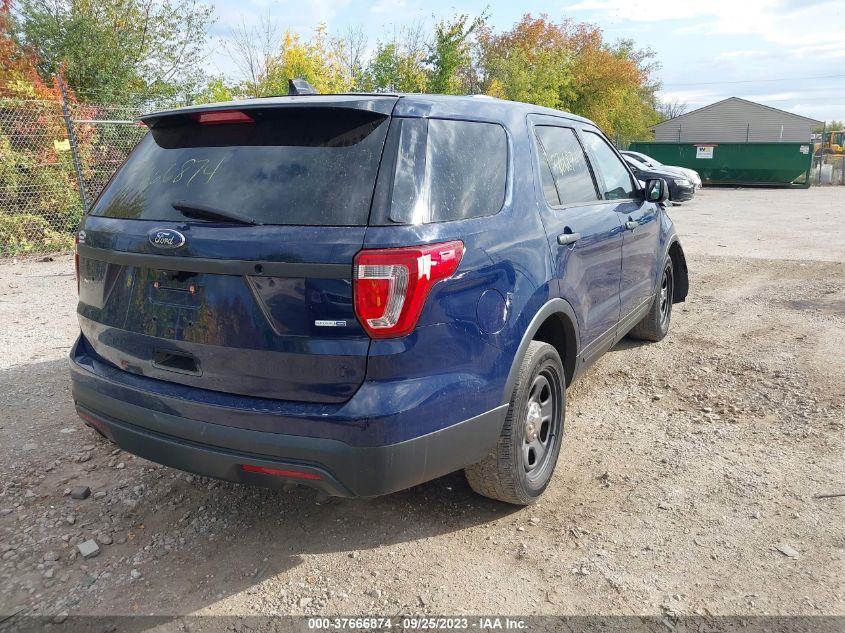 2016 FORD UTILITY POLICE 1FM5K8AR9GGC08337