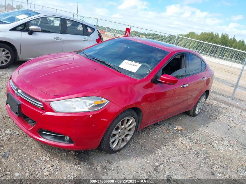 2013 DODGE DART LIMITED - 1C3CDFCA8DD293951