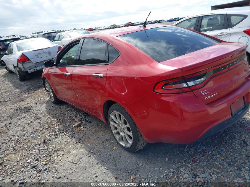 2013 DODGE DART LIMITED - 1C3CDFCA8DD293951