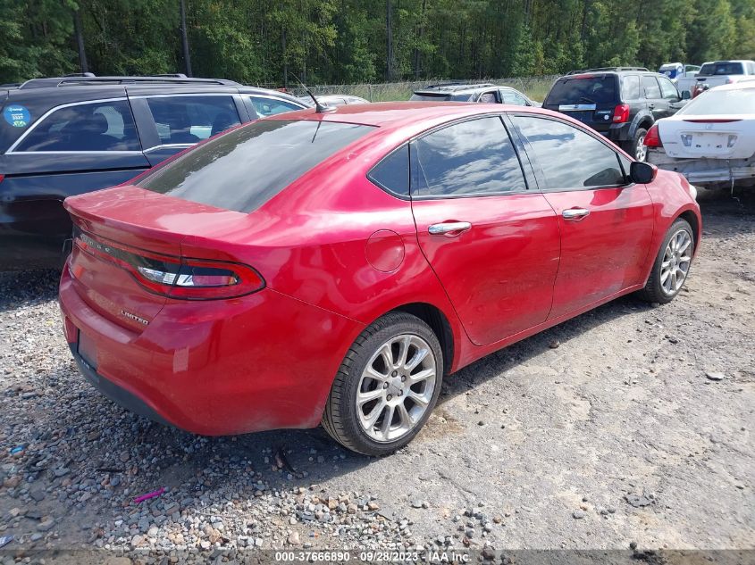 2013 DODGE DART LIMITED - 1C3CDFCA8DD293951