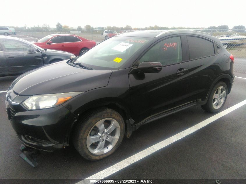 2016 HONDA HR-V EX-L W/NAVI - 3CZRU6H77GM701748