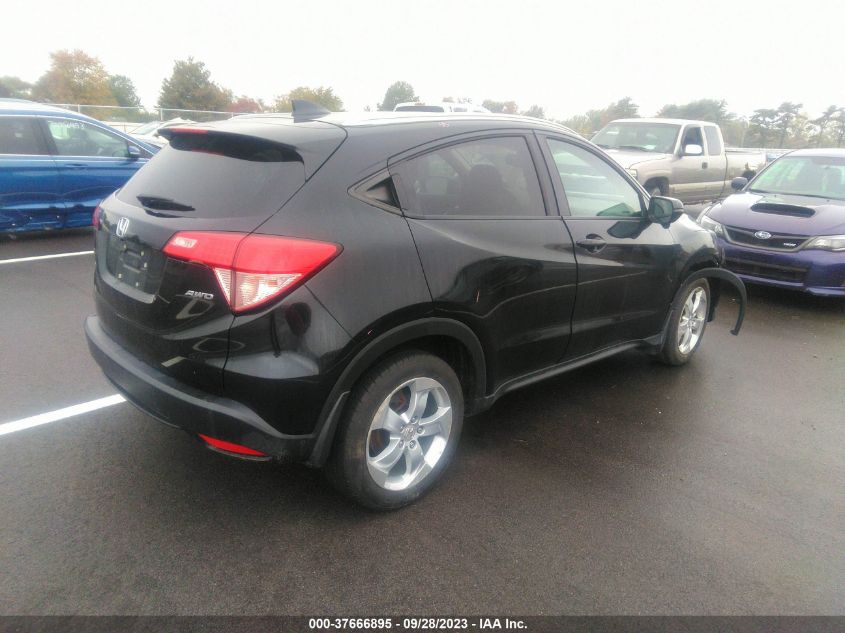 2016 HONDA HR-V EX-L W/NAVI - 3CZRU6H77GM701748