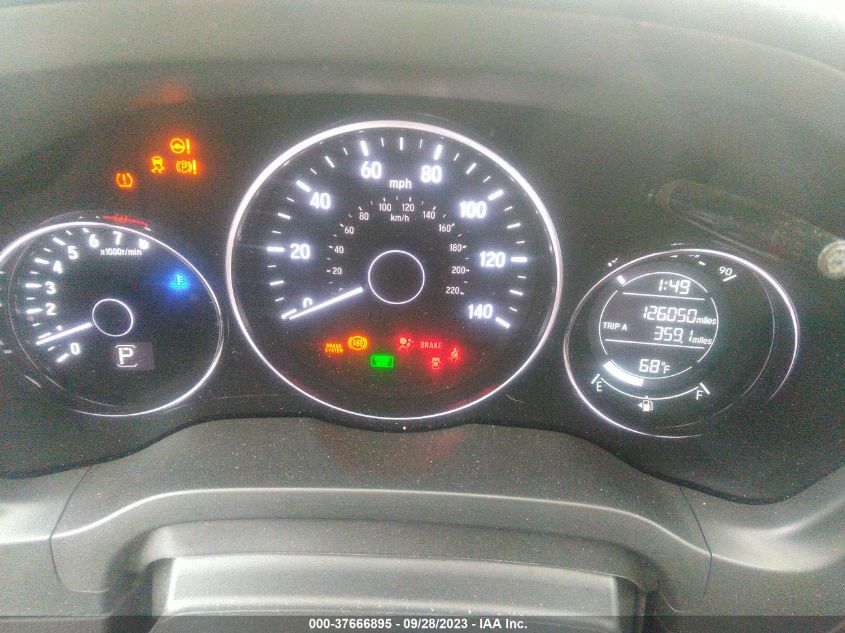 2016 HONDA HR-V EX-L W/NAVI - 3CZRU6H77GM701748