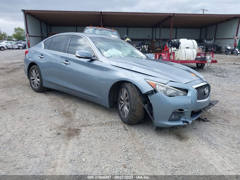 2014 INFINITI Q50 HYBRID PREMIUM - JN1AV7AR8EM701271