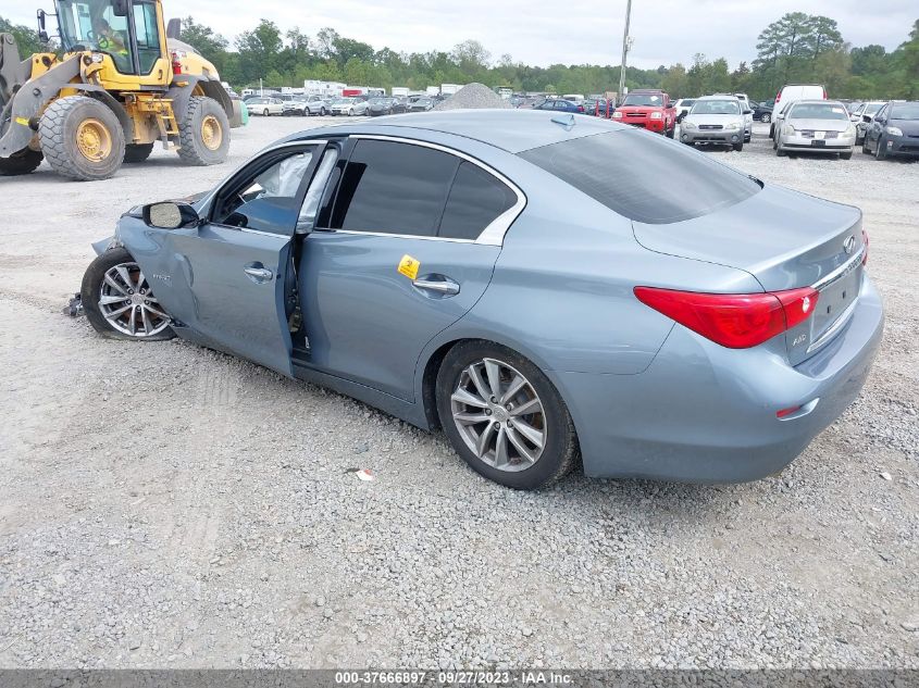 2014 INFINITI Q50 HYBRID PREMIUM - JN1AV7AR8EM701271