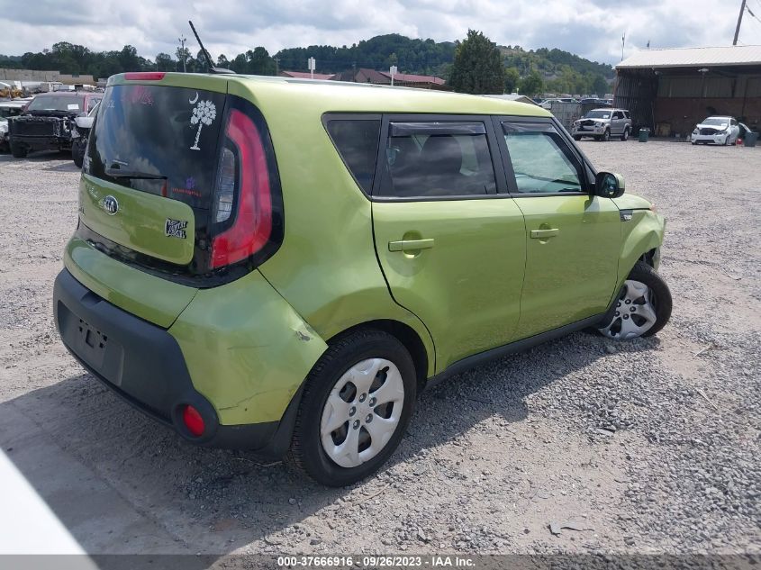 2014 KIA SOUL BASE - KNDJN2A2XE7739263