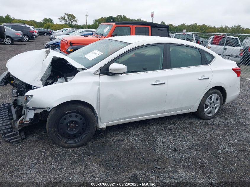 2019 NISSAN SENTRA S - 3N1AB7AP6KY407237