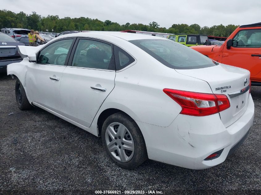 2019 NISSAN SENTRA S - 3N1AB7AP6KY407237