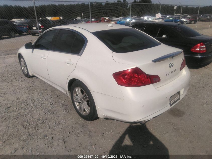 2013 INFINITI G37 SEDAN JOURNEY - JN1CV6AP1DM710314