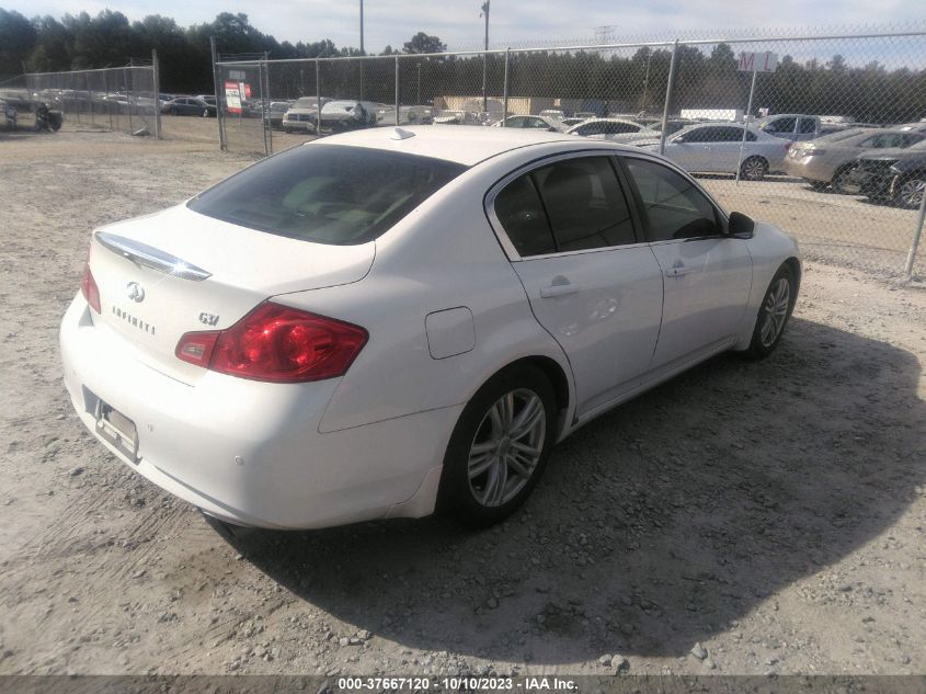 2013 INFINITI G37 SEDAN JOURNEY - JN1CV6AP1DM710314