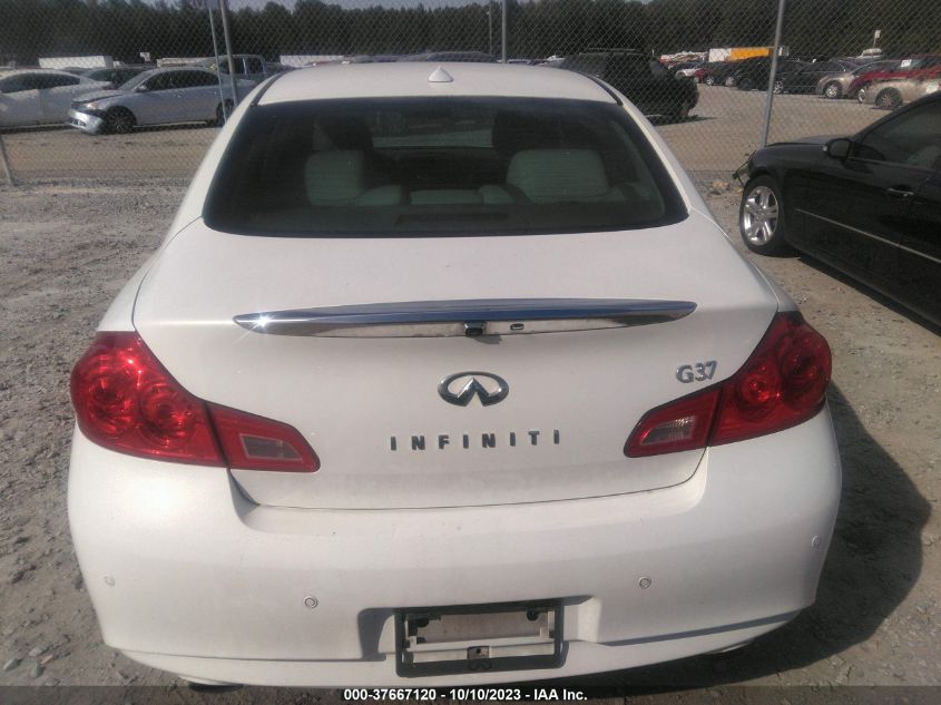 2013 INFINITI G37 SEDAN JOURNEY - JN1CV6AP1DM710314