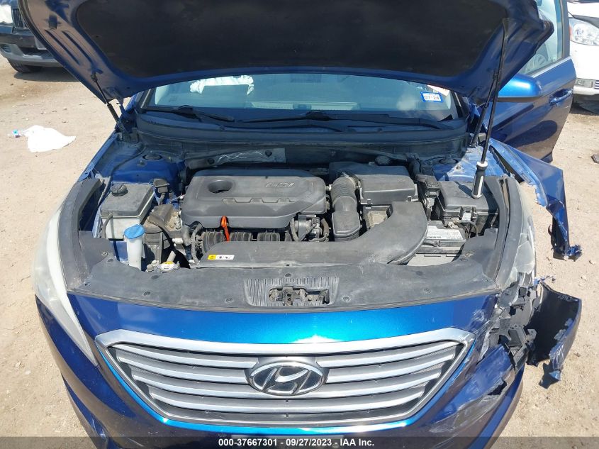 2015 HYUNDAI SONATA 2.4L SE - 5NPE24AF4FH206153